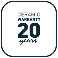ceramic warranty 20 years