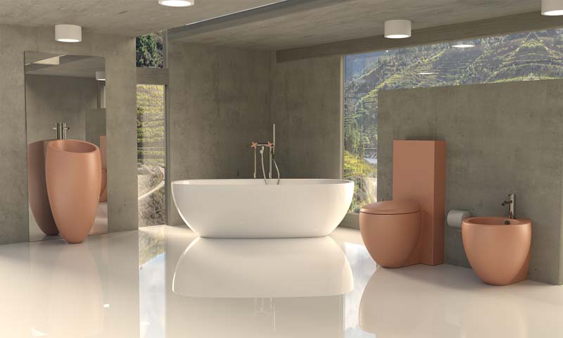 Coleção sanitária Egg compacta - Valadares